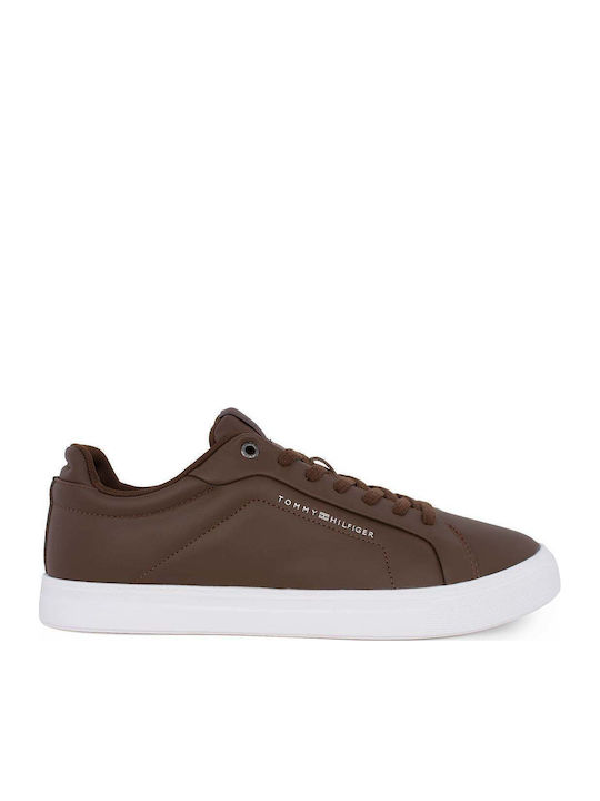 Tommy Hilfiger Court Sneakers Καφέ