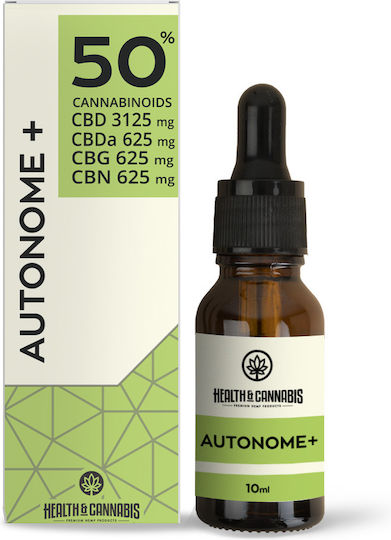 Health & Cannabis Ulei De Canabis 5000mg Cu 50% CBD Și Cu 50% CBG 10ml