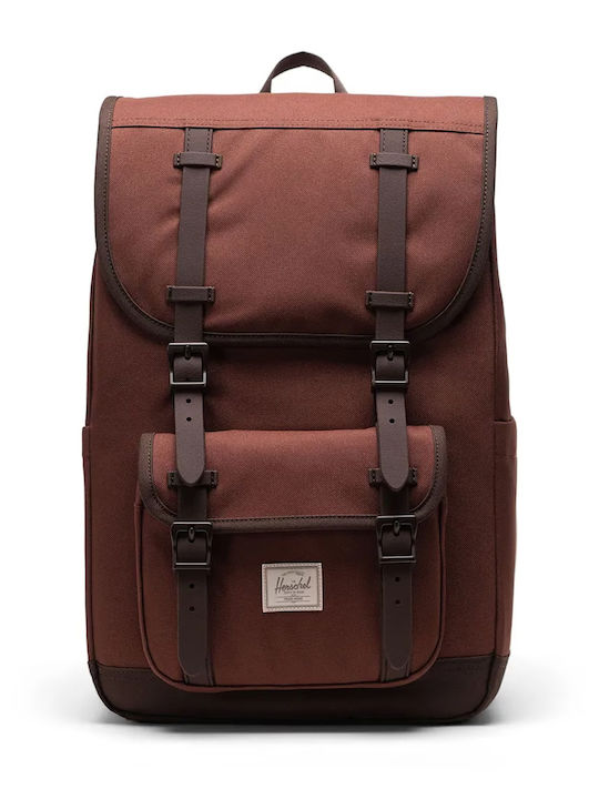 Herschel Little America Mid-volume 21lt Καφέ