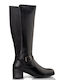 Leather Women's Boots Black