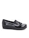 Λουστρίνι Γυναικεία Loafers σε Μαύρο Χρώμα