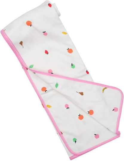 Kamtex Baby Kuscheldecke Rosa 87x87cm.
