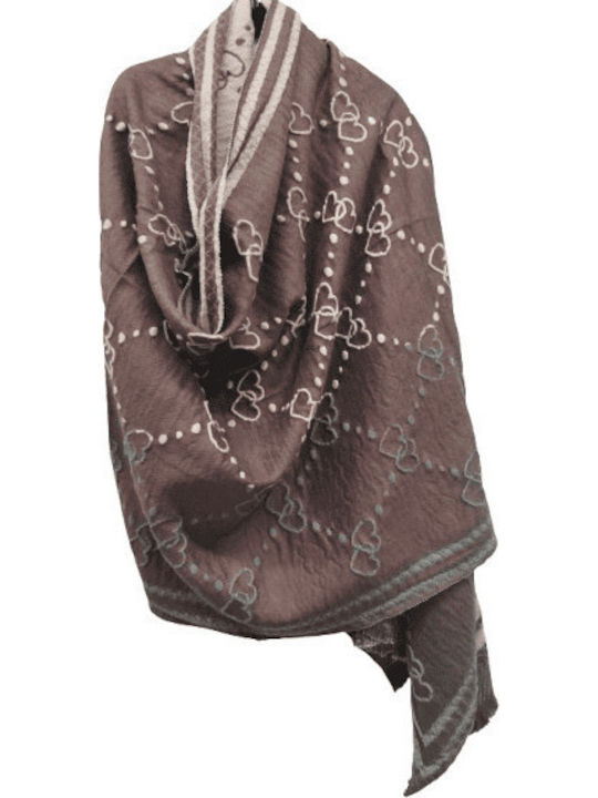 Romvous Women's Scarf Brown