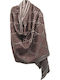 Romvous Women's Scarf Brown