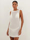 Vix Women's Mini Caftan Beachwear Off-white
