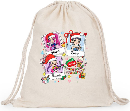 Digital Place Weihnachtlich Sack für Geschenke 34x42cm.