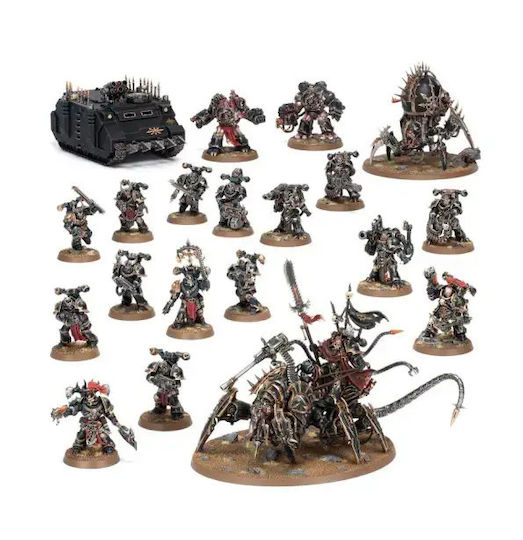Warhammer 40,000 Chaos Space Marines Battleforce Hellforged