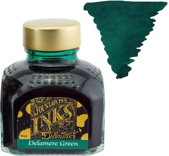 Diamine Ersatz- und Füllfederhaltertinten für Stift Grüne 80ml