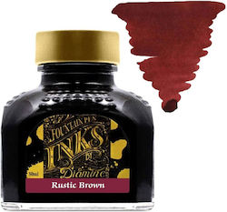 Diamine Ersatz- und Füllfederhaltertinten für Stift Braun 80ml