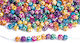 Set Wooden Flower Beads 225gr