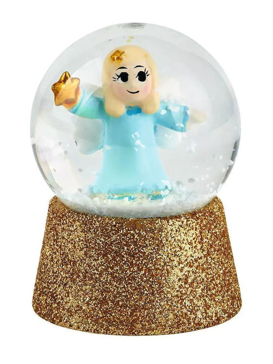 Christmas Snowball with Angel 4.3x4.3x6.3cm (Μiscellaneous Designs)