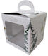 Christmas Box Suitcase Panettone 20x20xH20cm