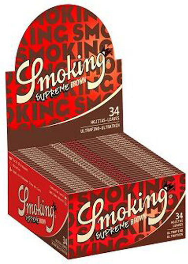 Smoking Supreme Zigarettenpapiere King Size 33 Blätter 50Stück