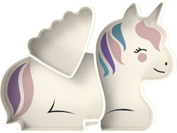 Melii Unicorn din silicon Multicolor