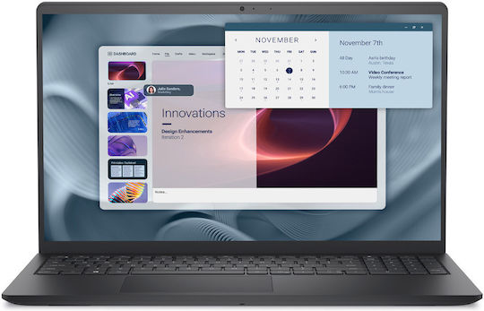 Dell Pro 15 Essential PV15250 15.6" IPS 120Hz (i5-1334U/16GB/512GB SSD/W11 Pro) въглеродни сажди (GR Клавиатура)