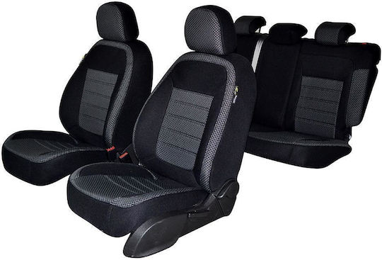 Комплект Калъфи За Автомобилни Седалки Hyundai Tucson 2015-2020 Разделена Пейка Umbrella 02504