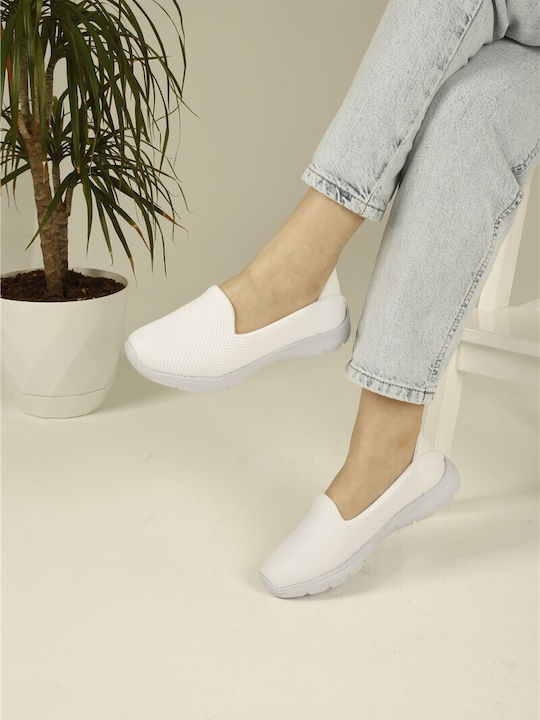 Slip-On-uri Pentru Femei Albe