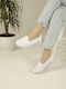 Slip-On-uri Pentru Femei Albe