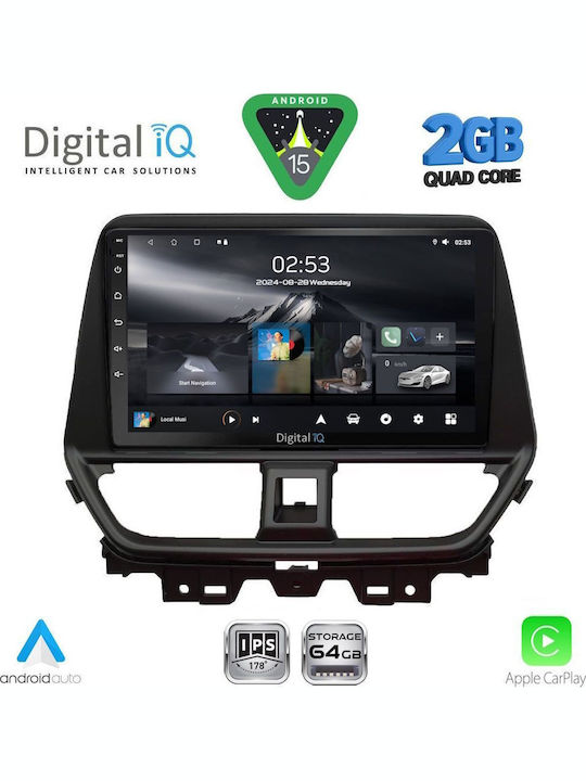 Digital IQ Car Audio System for Suzuki Baleno 2022 (Bluetooth/USB/WiFi/GPS/Apple-Carplay/Android-Auto) with Touch Screen 9"