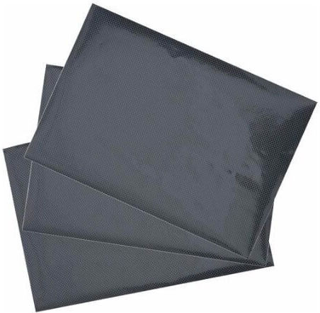 Louis Carbon Look Aufkleber 22 X 32 Cm 3 Stück