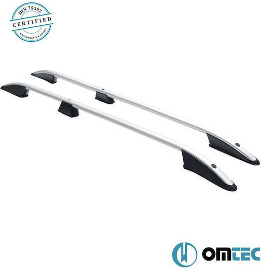 Car Roof Bars Railing Fiat Doblo 2010-2021 Mvn 263 Opel Combo 2011-2018 Mvn Iv Silver 2 Pieces
