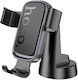 Hoco Car Mobile Mount with Adjustable Hooks Black