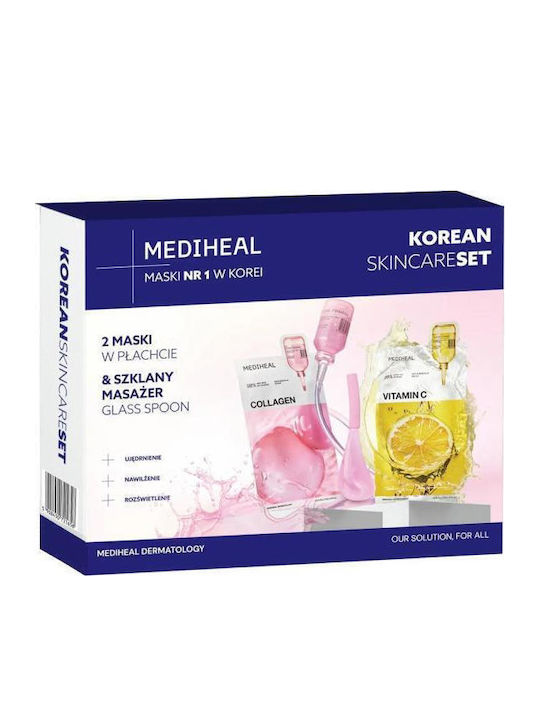 Mediheal Korean Skincare Set Îngrijire pentru Hidratare și Strălucire Mediheal Korean Skincare Set Îngrijire pentru Hidratare și Strălucire
