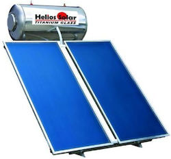 Helios Solar Ηλιακός Θερμοσίφωνας 200lt Glass Τριπλής Ενέργειας Αντλίας Θερμότητας 3τ.μ. Επιλεκτικός