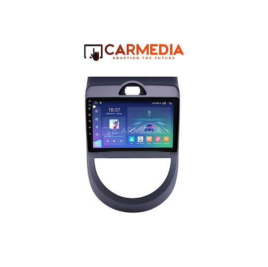 Carmedia Car Audio System for Kia Soul 2008-2013 (Bluetooth/USB/WiFi/GPS/Apple-Carplay/Android-Auto) with Touch Screen 9"