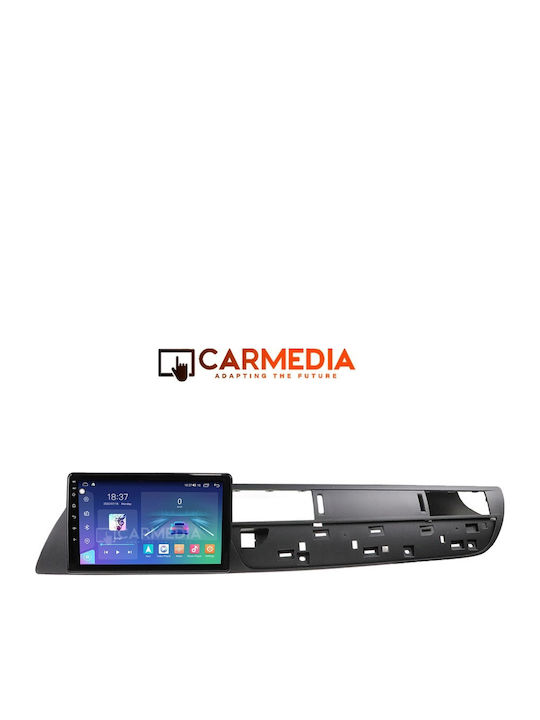 Carmedia Auto-Audiosystem für Citroen C5 2007-2017 Bluetooth USB Eingebautes Wi-Fi GPS Apple CarPlay Android Auto mit 9 Zoll Touchscreen