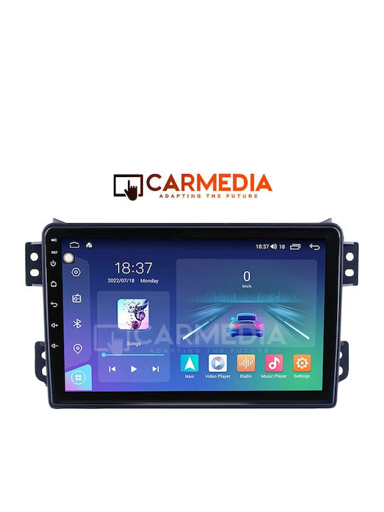 Carmedia Car Audio System for Opel Agila Suzuki Splash 2008 (Bluetooth/USB/WiFi/GPS/Apple-Carplay/Android-Auto) with Touch Screen 9"
