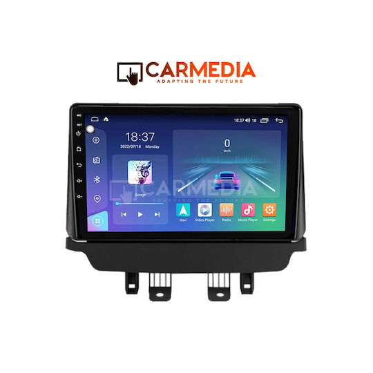 Carmedia Ηχοσύστημα Αυτοκινήτου για Mazda CX-3 2014 (Bluetooth/USB/WiFi/GPS/Apple-Carplay/Android-Auto) με Οθόνη Αφής 9"