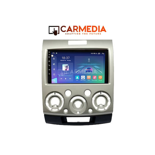 Carmedia Auto-Audiosystem für Ford Ranger Mazda BT-50 2006-2011 (Bluetooth/USB/WiFi/GPS/Apple-Carplay/Android-Auto) mit Touchscreen 9"