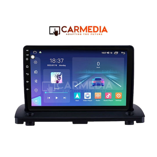 Carmedia Ηχοσύστημα Αυτοκινήτου για Volvo XC 90 2002-2014 (Bluetooth/USB/WiFi/GPS/Apple-Carplay/Android-Auto) με Οθόνη Αφής 9"
