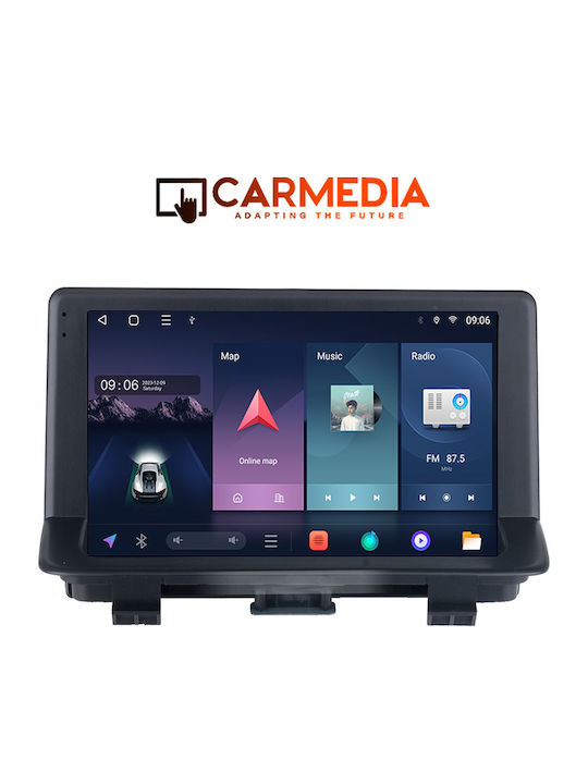 Carmedia Car Audio System for Audi Q3 2013-2018 (Bluetooth/USB/WiFi/GPS/Apple-Carplay/Android-Auto) with Touch Screen 9"