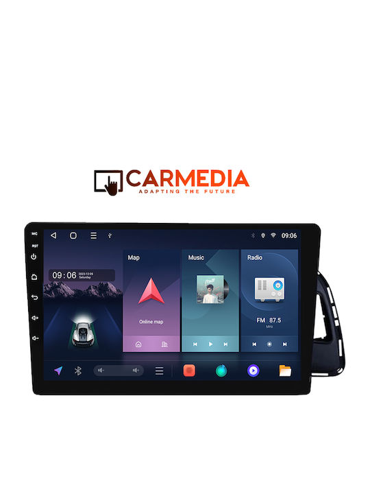 Carmedia Car Audio System for Audi Q5 2010-2018 (Bluetooth/USB/WiFi/GPS/Apple-Carplay/Android-Auto) with Touch Screen 9"