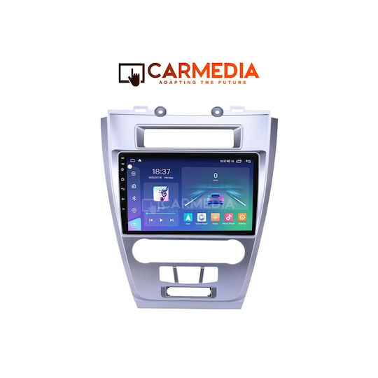 Carmedia Car Audio System for Ford Fusion 2012-2017 (Bluetooth/USB/WiFi/GPS/Apple-Carplay/Android-Auto) with Touch Screen 10"