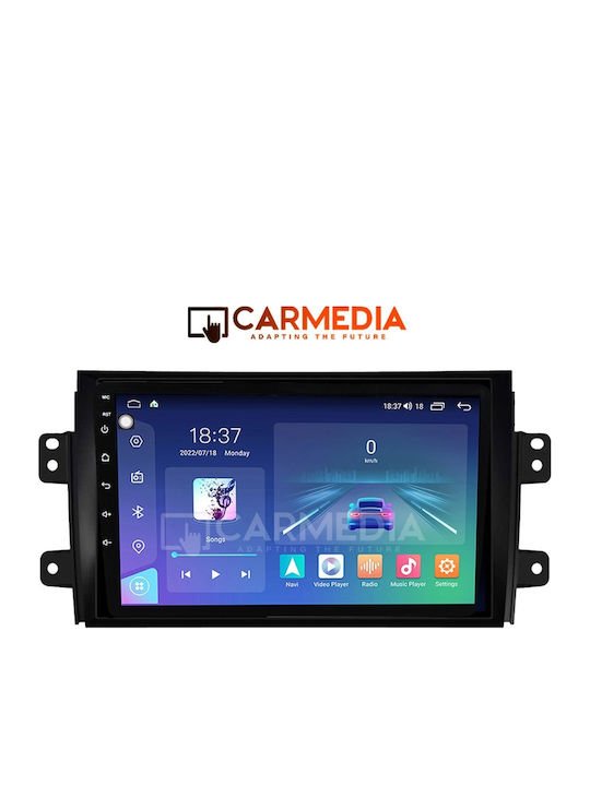 Carmedia Автомобилна Аудио Система (Блутут/USB/WiFi/GPS/Apple-Carplay/Android-Auto) с Тъчскрийн 9"
