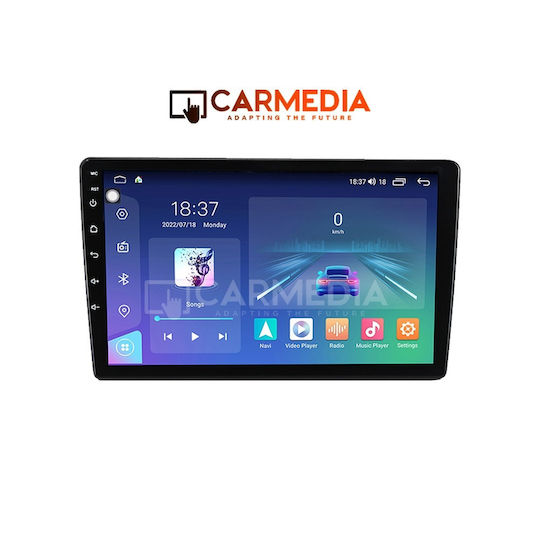 Carmedia Car Audio System for Citroen C5 2007-2017 (Bluetooth/USB/WiFi/GPS/Apple-Carplay/Android-Auto) with Touch Screen 10"