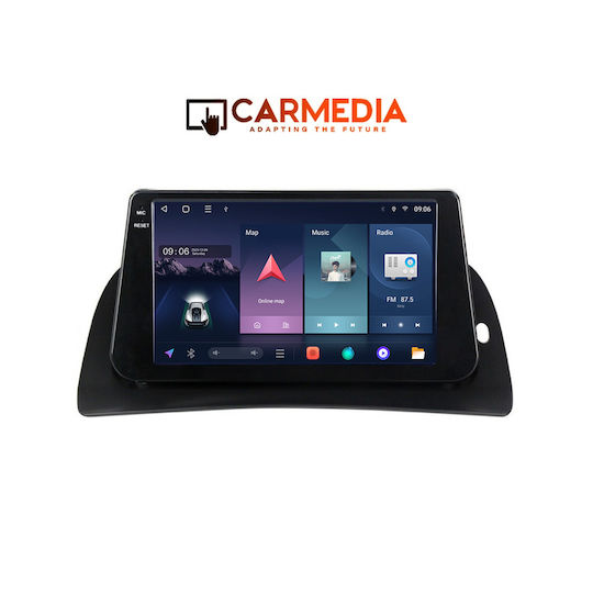 Carmedia Car Audio System for Renault Kangoo 2010 (Bluetooth/USB/WiFi/GPS/Apple-Carplay/Android-Auto) with Touch Screen 9"