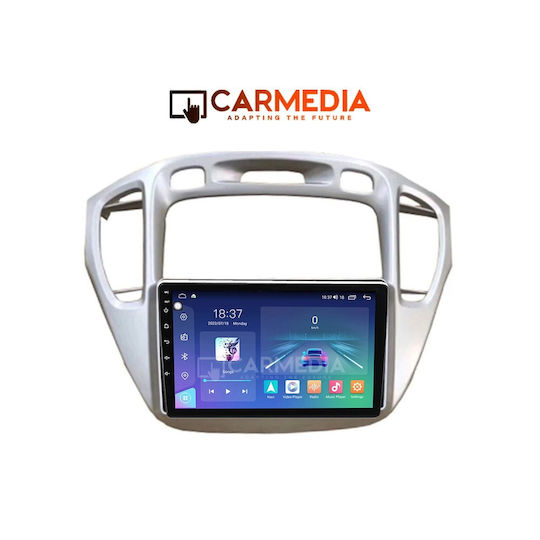 Carmedia Car Audio System for Toyota Highlander 2002-2009 (Bluetooth/USB/WiFi/GPS/Apple-Carplay/Android-Auto) with Touch Screen 9"