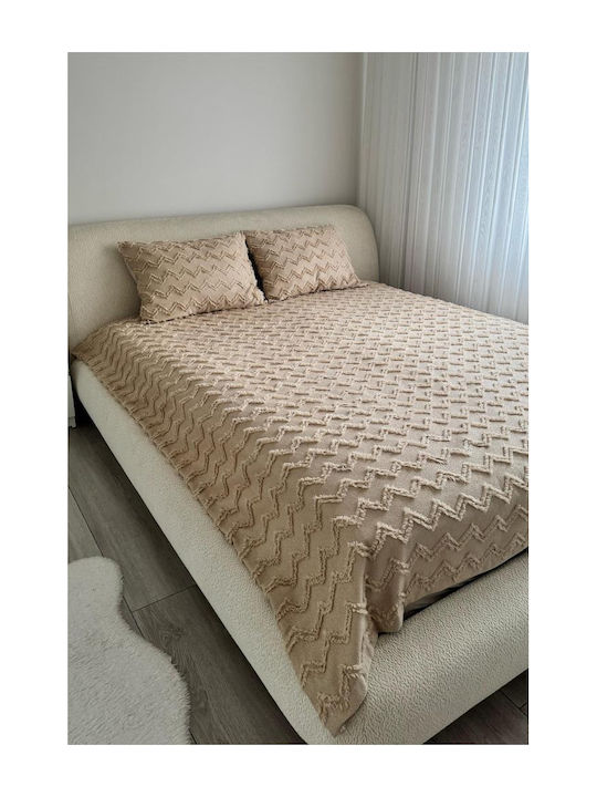 Set Decken 3-teilig Lumpa Beige – 235x250cm