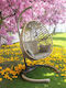 Hanging Rattan Egg Chair Swing 115x115x196cm