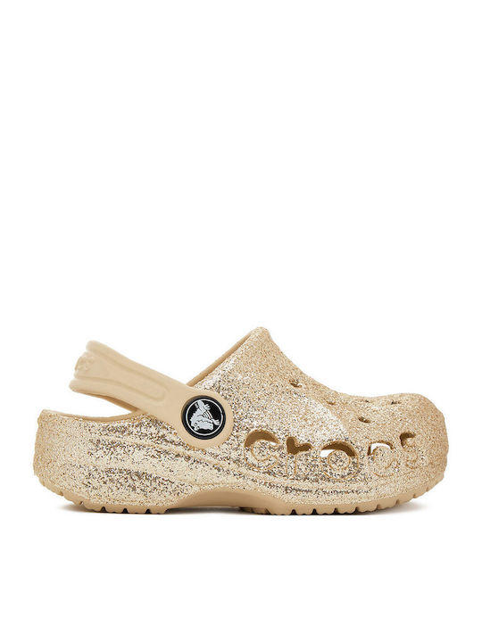 Baya Clog Children's Anatomical Beach Shoes Gold