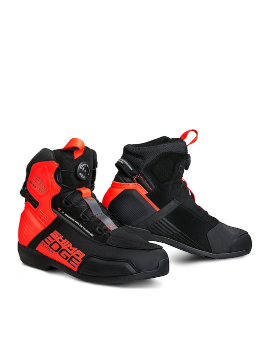 Shima Edge Vent Red Motorcycle Low Boots Shima Edge Vent Red Motorcycle Low Boots