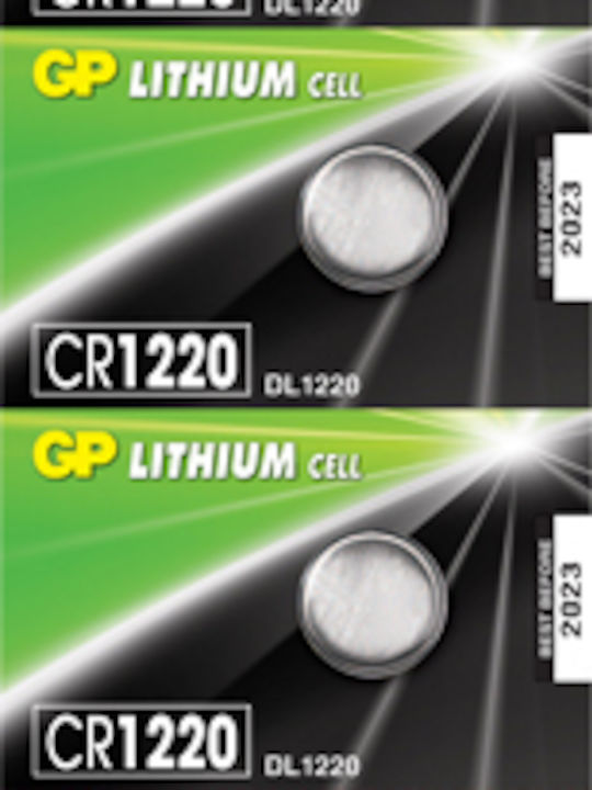 GP Batteries Lithium Cell Μπαταρίες CR1220 3V 5τμχ