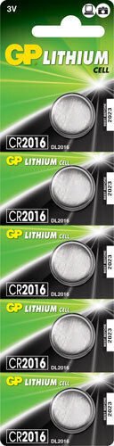 GP Batteries Lithium Cell Batterie CR2016 3V 1Stück