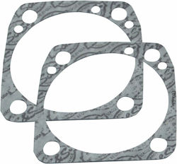 S&s Cycle Pair Motorcycle Gaskets Cylinder Base Dia 3.625in Thickness 0.46mm 930-0093
