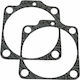 S&S Motorraddichtungen Paar Zylinder Sockel Durchmesser 3,625 Zoll Dicke 0,46 mm 930-0096