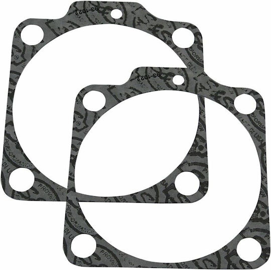 S&S Motorraddichtungen Paar Zylinder Sockel Durchmesser 3,625 Zoll Dicke 0,46 mm 930-0096